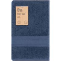 Полотенце махровое Ardesto SuperSoft 70х140см, синий (ART2270DBP)