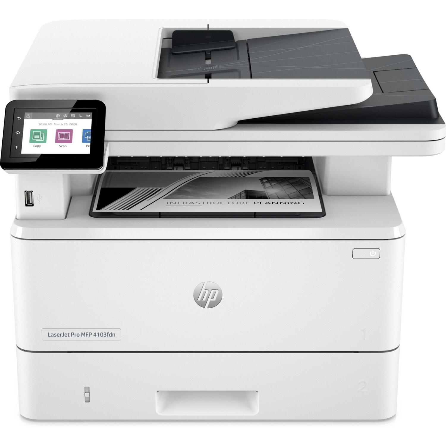 БФП лазерний HP LaserJet Pro 4103fdn (2Z628A_SALE)фото