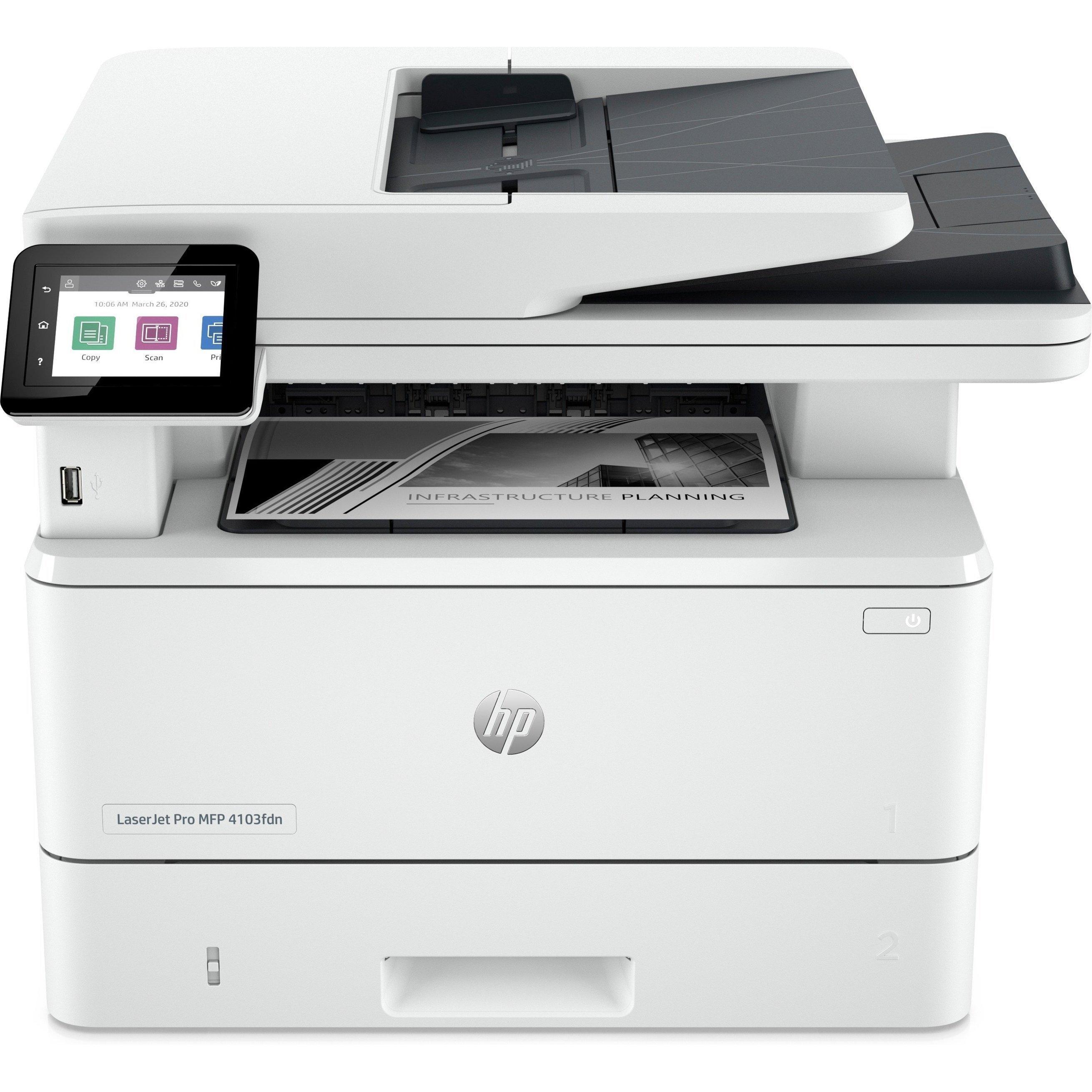 БФП лазерний HP LaserJet Pro 4103fdn (2Z628A_SALE)фото1