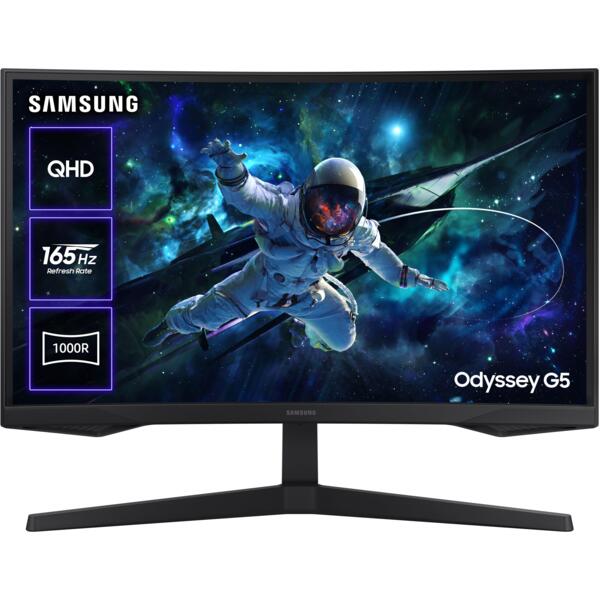 

Монитор 27" SAMSUNG Odyssey G5 S27CG550 (LS27CG550EIXCI_SALE)