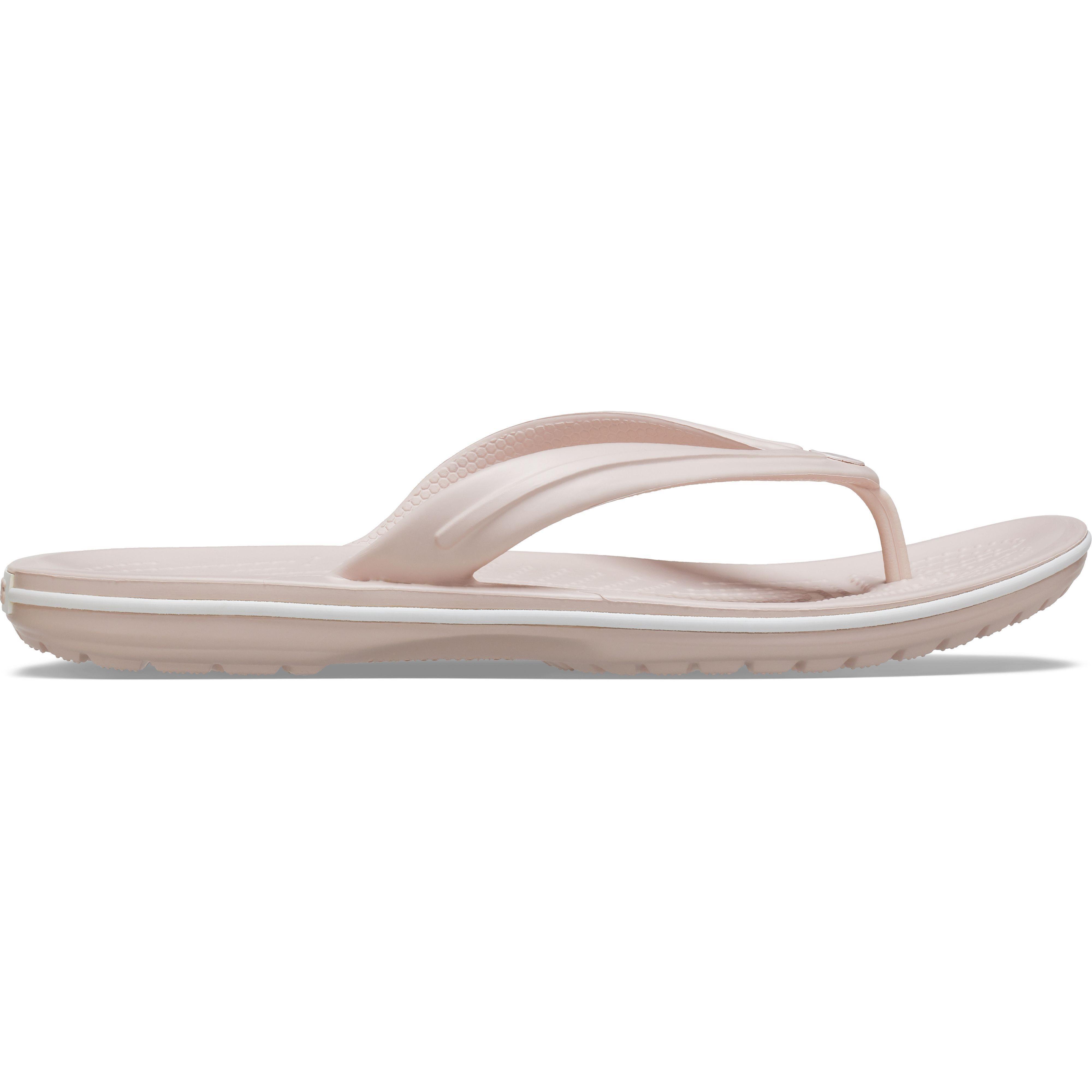 Вьетнамки Crocs Crocband Flip 11033-6UR 38-39 розовые фото 1