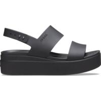 Крокси жіночі Crocs Brooklyn Low Wedge LMr 206453-060 36-37 (W6 US) чорні