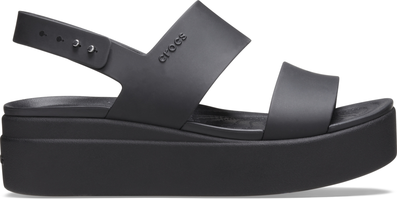 Сандали женские Crocs Brooklyn Low Wedge W 206453-060 39 черные