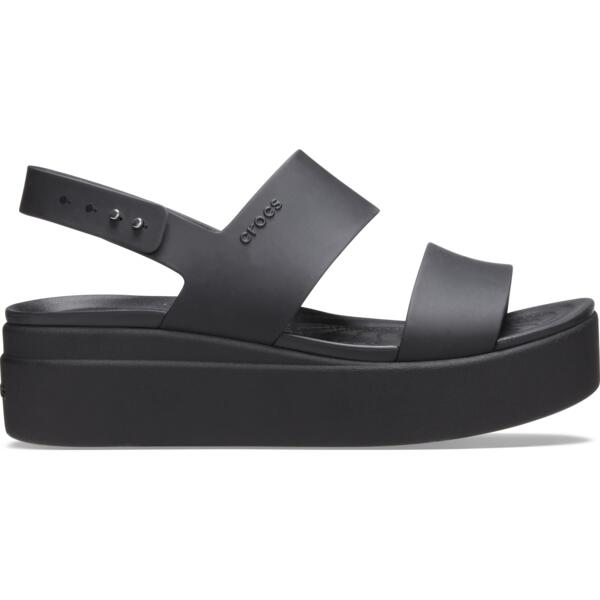 

Кроксы женские Crocs Brooklyn Low Wedge LMr 206453-060 38-39 (W8 US) черные