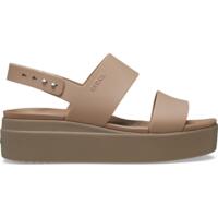 Сандали женские Crocs Brooklyn Low Wedge LMr 206453-2EL 38-39 (W8 US) темно-бежевые
