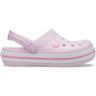 Кроксы для девочек Crocs Crocband Clog T 207006-6GD 29-30 (C12 US) розовые