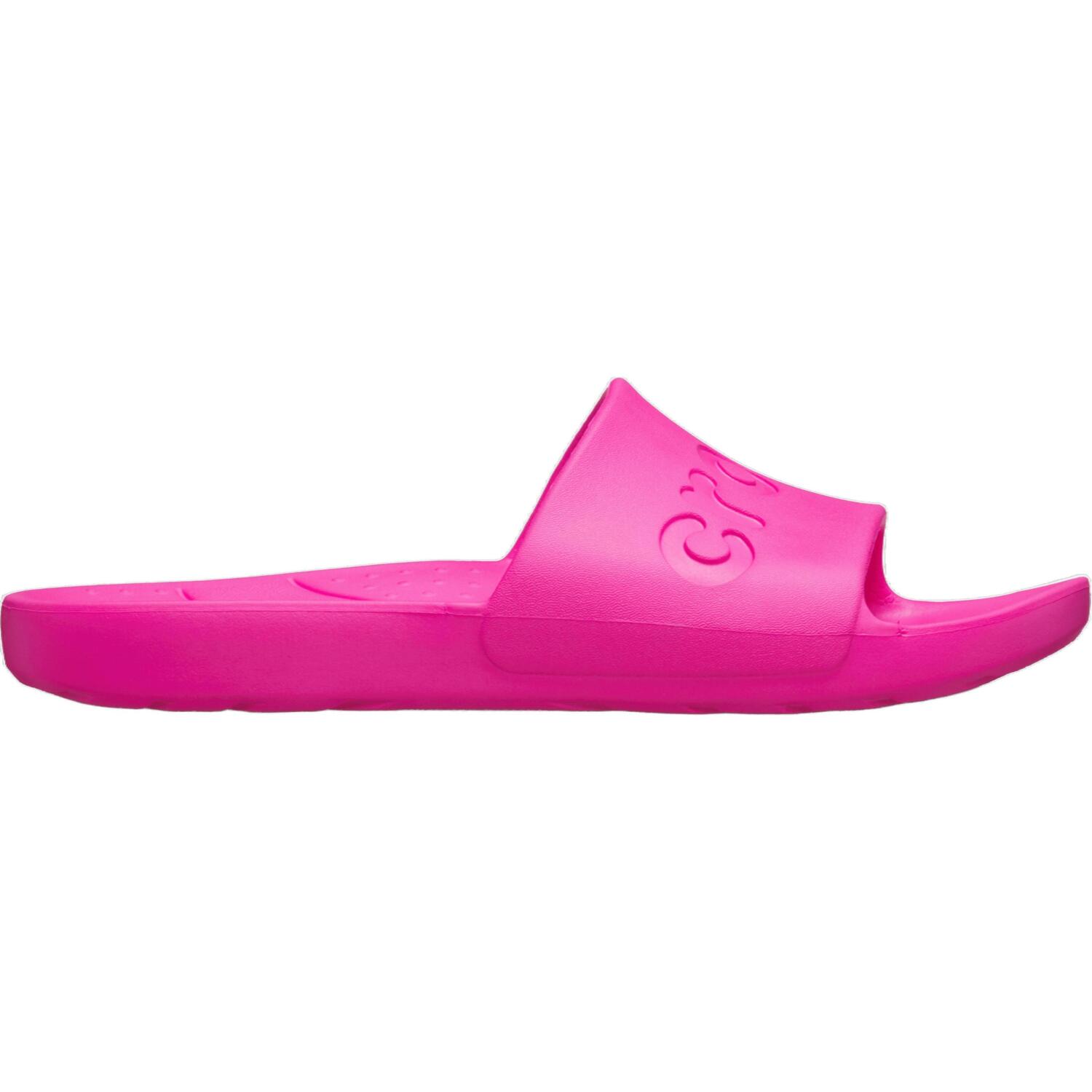 Шлепанцы женские Crocs Slide 210088-6TW 37-38 (M5/W7 US) розовые фото 