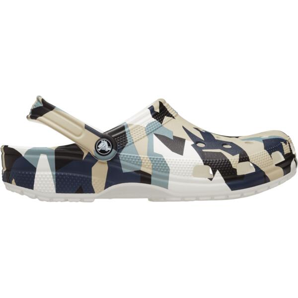 

Кроксы мужские Crocs Geo Camo Clog 211009-94S 41-42 (M8/W10 US) разноцветные