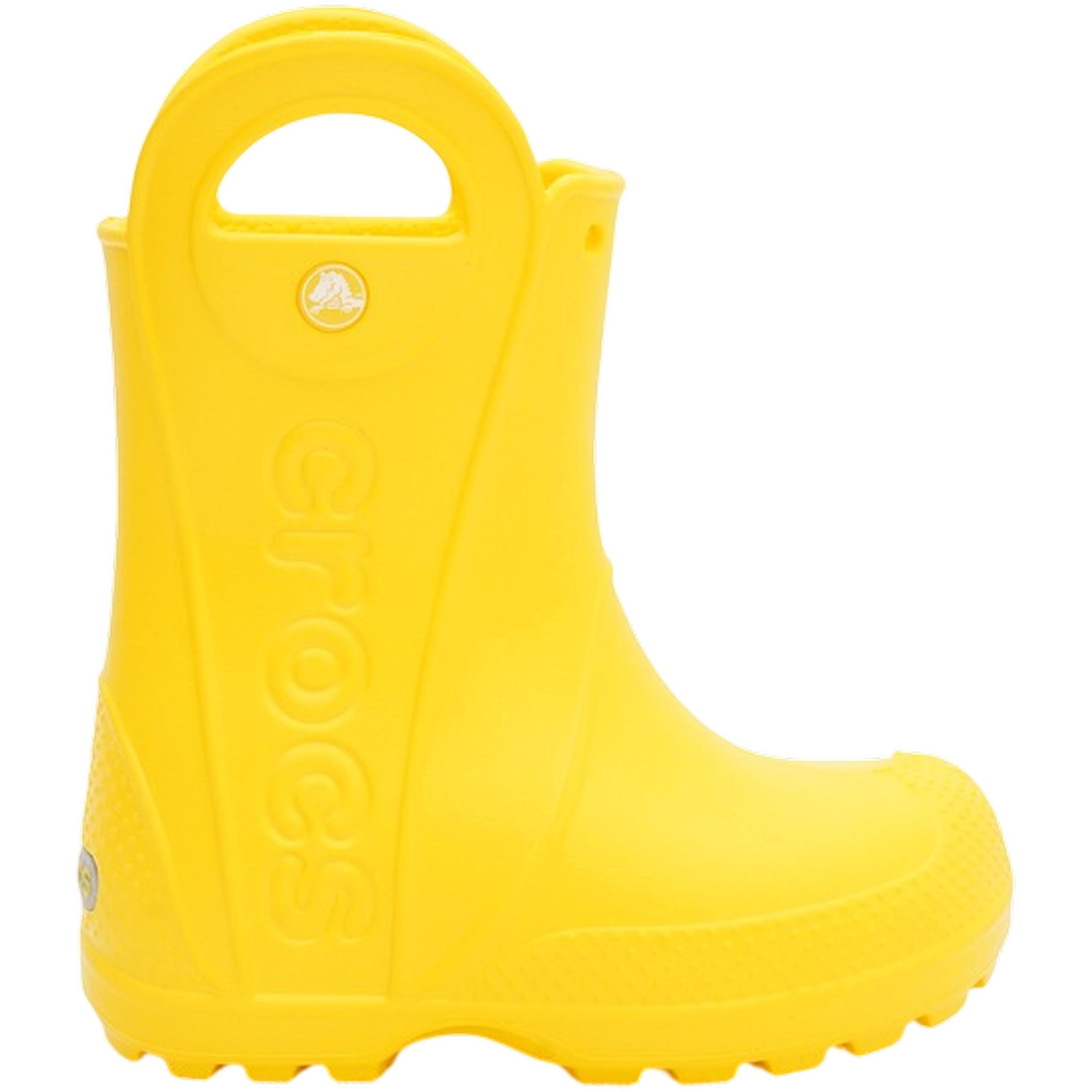 Сапоги детские Crocs Handle It Rain Boot T 211056-730 20-21 (C5 US) желтые фото 1