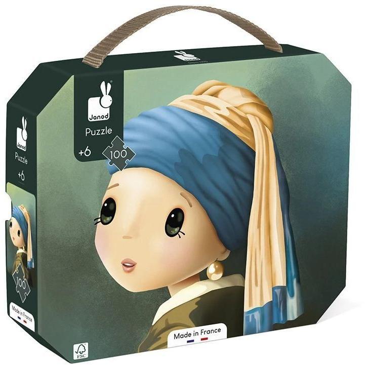 Пазл Janod за мотивами Вермеєра 100 ел. (J02551)фото1