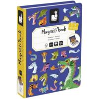 Магнитная книга Janod Драконы 53эл (J02527)