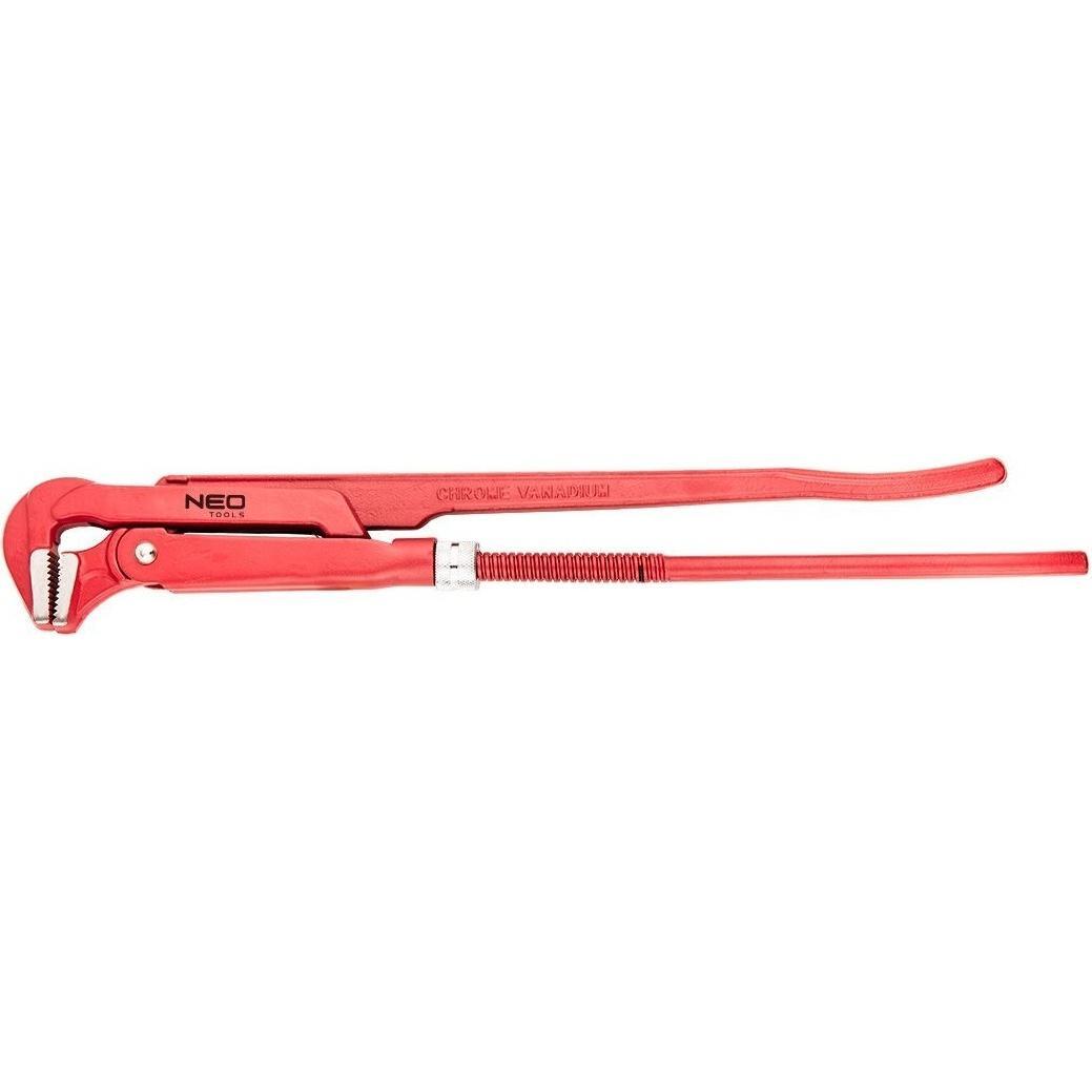 Ключ трубный Neo Tools, 90°, 420мм (02-424) фото 1