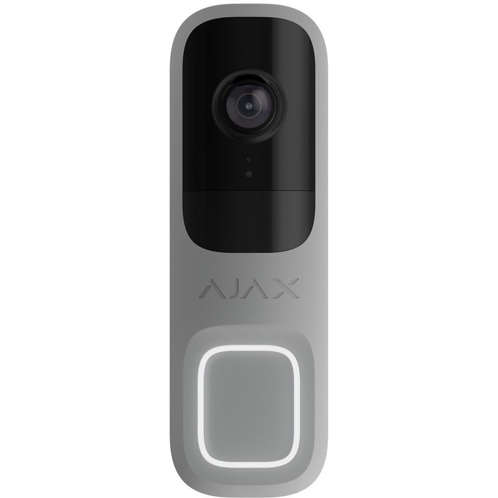 Видеозвонок Ajax Doorbell 4 мп, 155°, ИИ, Gray (000053538) фото 1