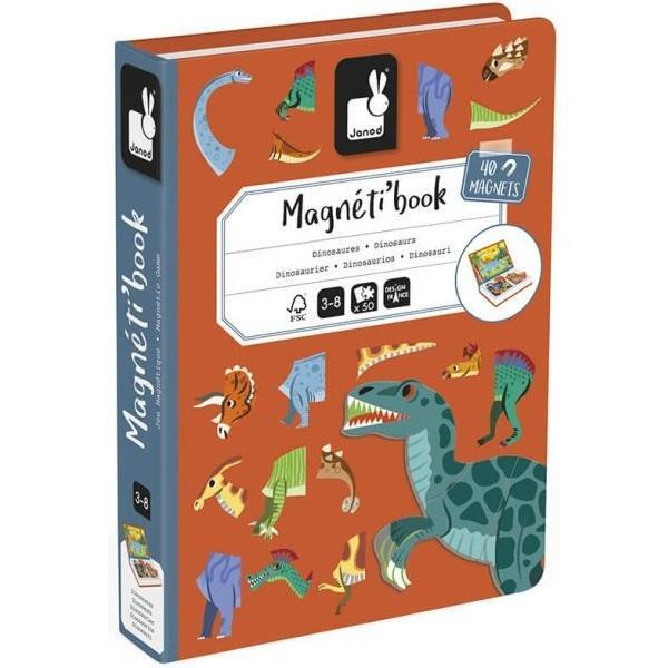 Магнитные истории Janod Динозавры 30эл (J05450)