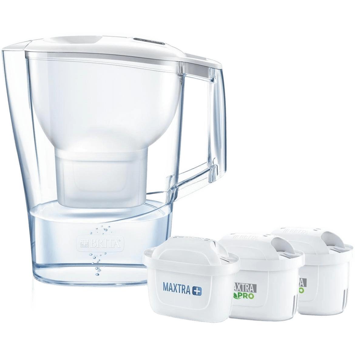 Фильтр-кувшин Brita Aluna_eu XL белый, 3 картриджа (M1024025) фото