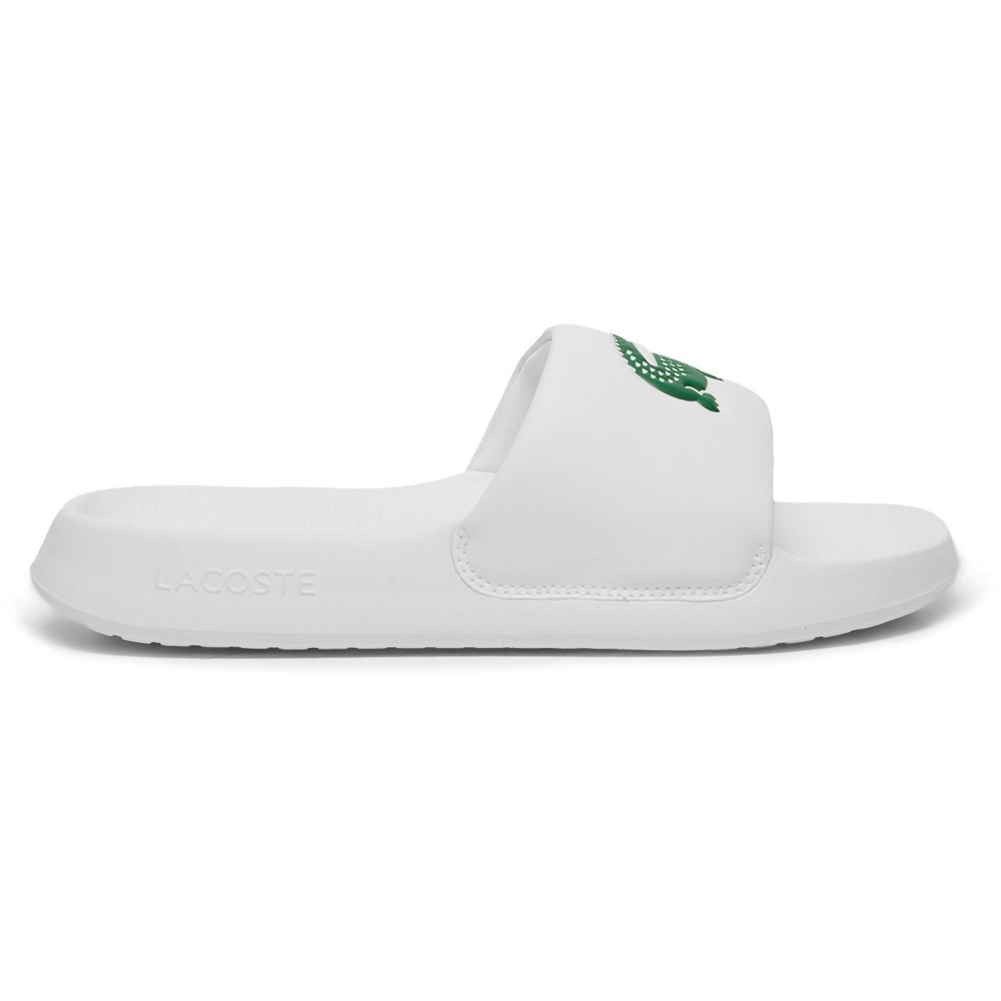 Шлепанцы мужские Lacoste Serve Slide 1.0 749CMA0021-82 46 (11 UK) белые фото 1