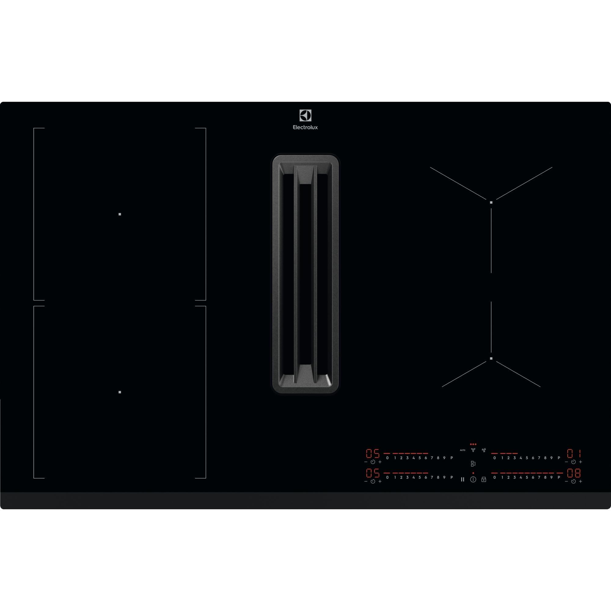 Варочная поверхность индукционная со встроенной вытяжкой Electrolux KCC83443 фото 1