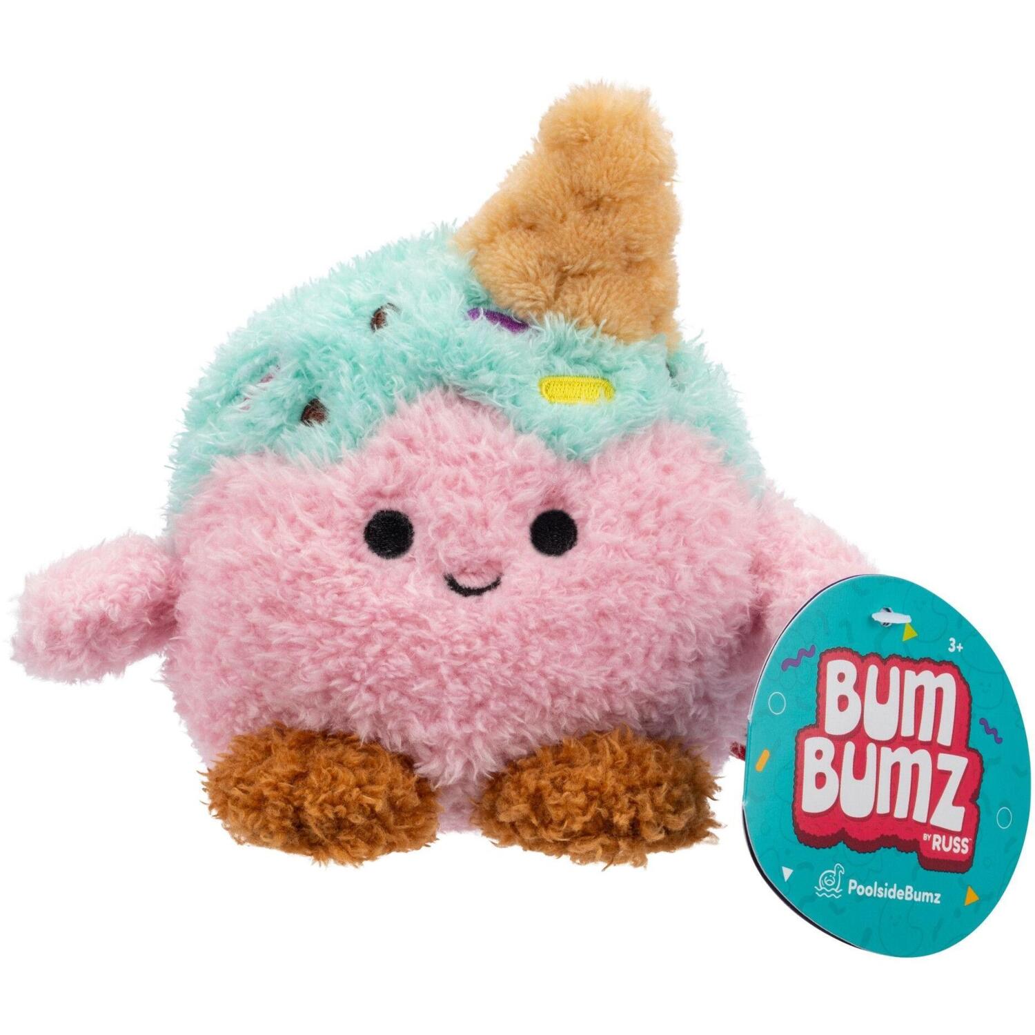 Мягкая игрушка BumBumz PoolsideBumz Мороженое Изабелла, 11см (RBBZ00723) фото