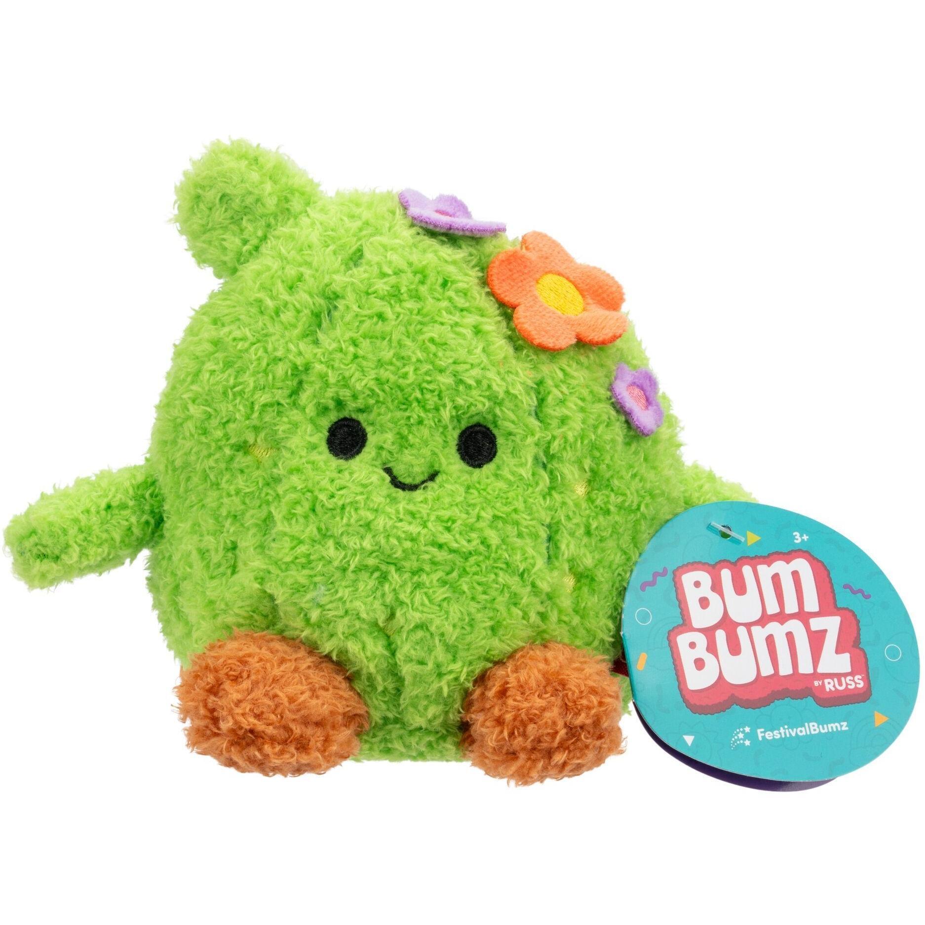 М'яка ігрaшка BumBumz FestivalBumz Кактус Коннор, 11см (RBBZ00725)фото1
