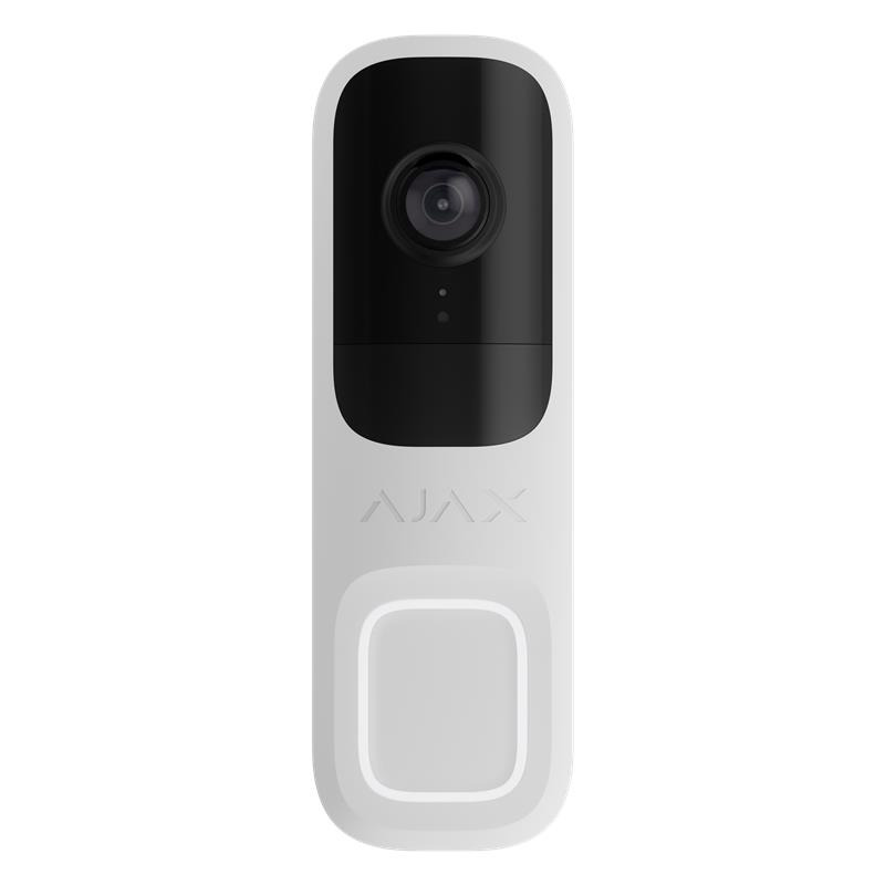 Відеодзвінок Ajax Doorbell 4 мп, 155°, ШІ, White (000053539)фото1