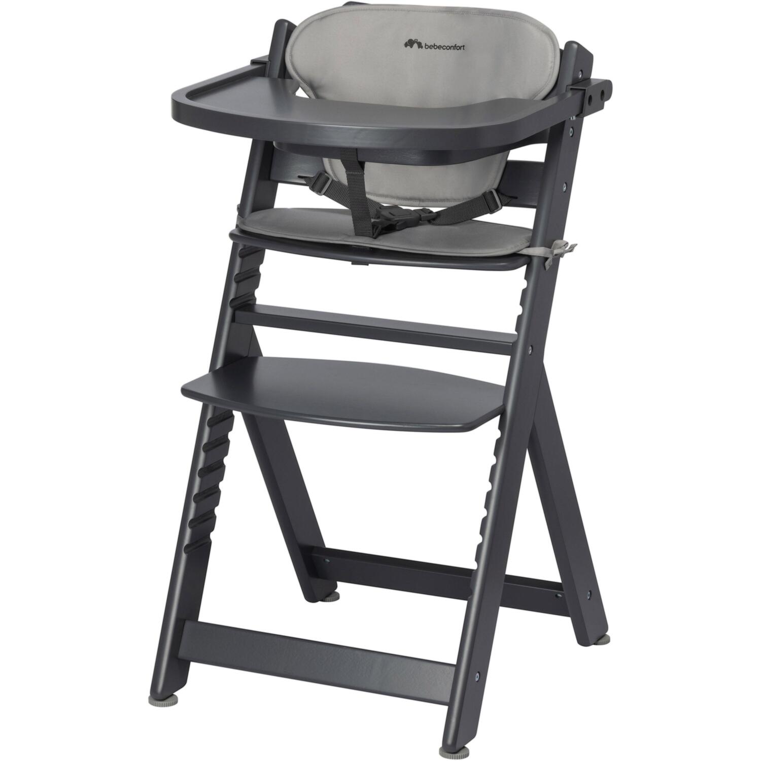 Стульчик для кормления с вкладышем Bebe Confort Timba Mineral Graphite (2771130210)