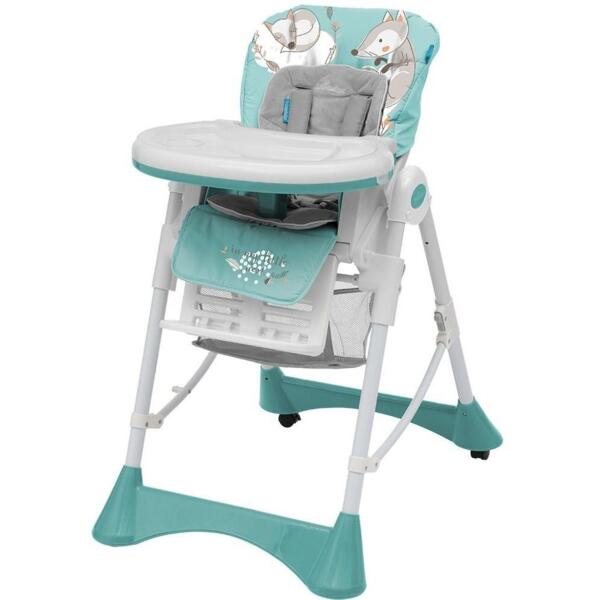 

Стульчик для кормления Baby Design Pepe New 05 Turquoise (292095)