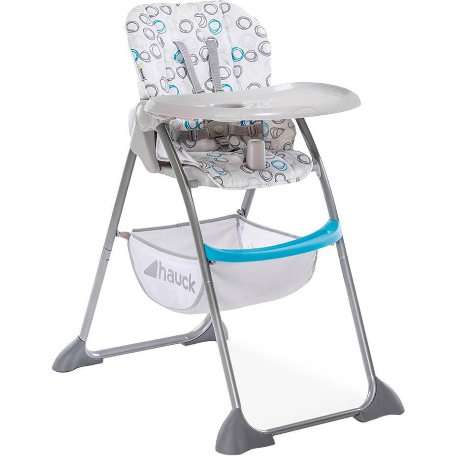 Стільчик для годування Hauck Sit N Fold Circles blue (64102-6)фото1