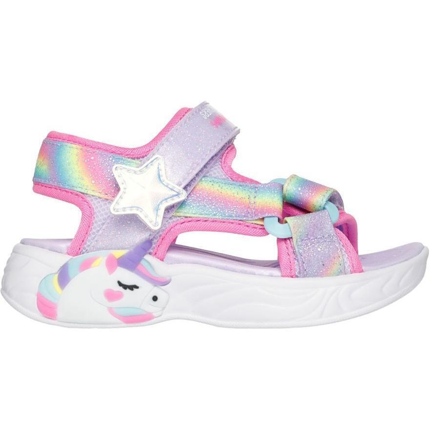 Сандалии для девочек Skechers Unicorn Dreams Sandal Dreamy Unicorns 303107N LVMT 26 (10 US) сиреневые