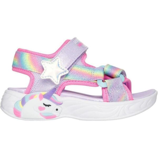 Сандалии для девочек Skechers Unicorn Dreams Sandal Dreamy Unicorns 303107N LVMT 23 (7 US) сиреневые