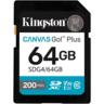 Карта пам'яті Kingston SD 64GB C10 UHS-I U3 V30 R200MB/s (SDG4/64GB)