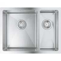Мийка кухонна Grohe K700U, прямокут., без крила, 595х450х200мм, чаша - 2, врізна, нерж. сталь