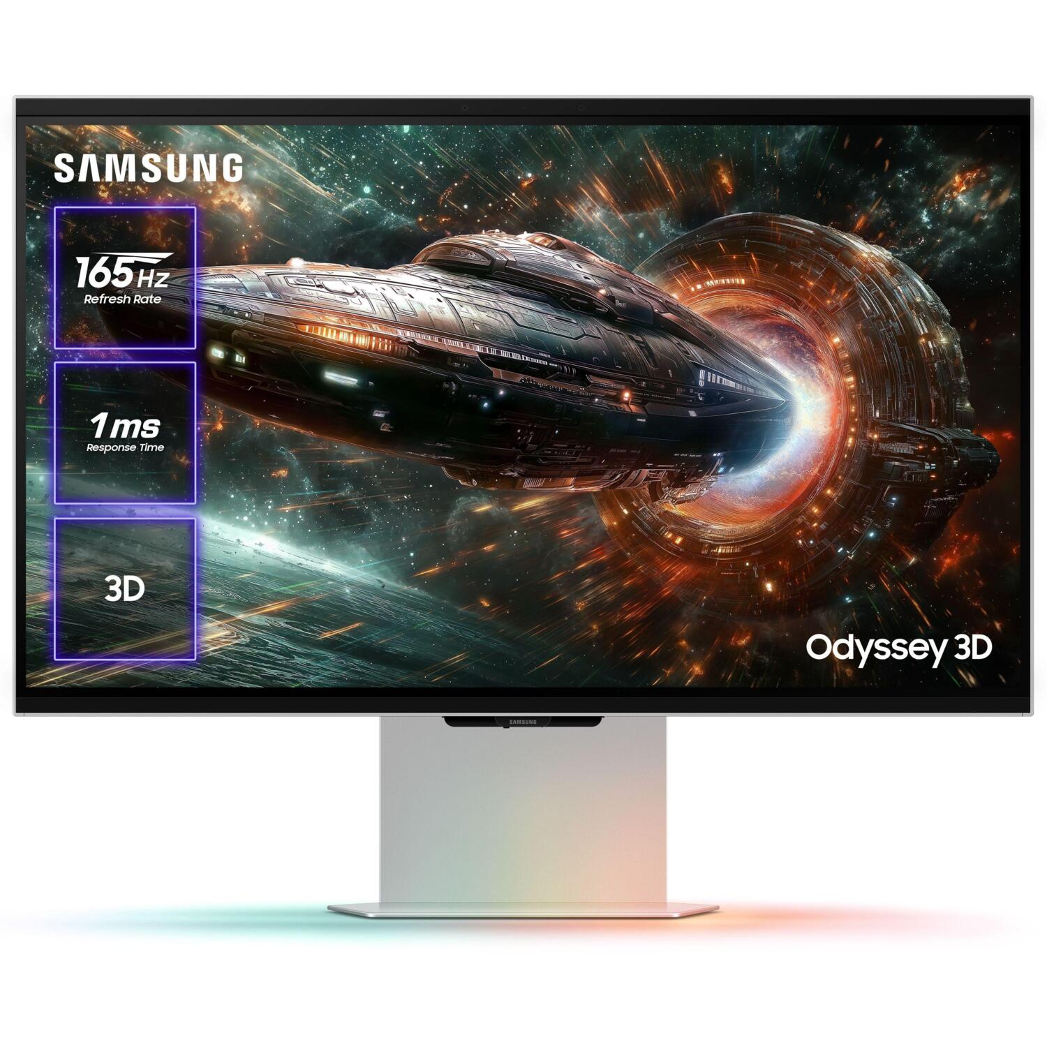 Монітор 27" SAMSUNG Odyssey 3D Gaming G90XF (LS27FG900XIXCI)фото