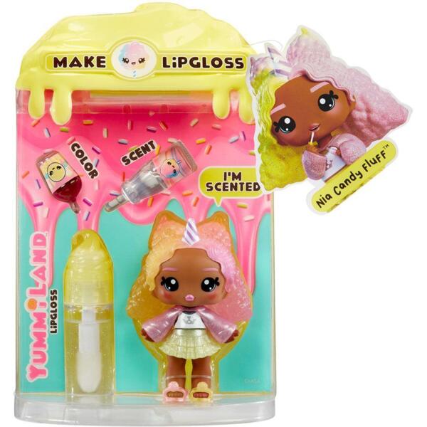 

Игровой набор с куклой и блеском для губ Yummiland S2 Ния Кенди Флафф (525462)