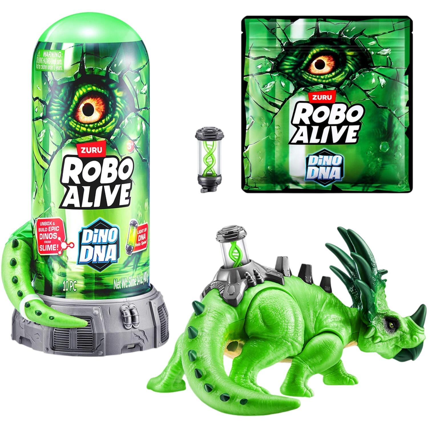 Интерактивный игровой набор Robo Alive S1 Днк Стиракозавра (71139D) фото 