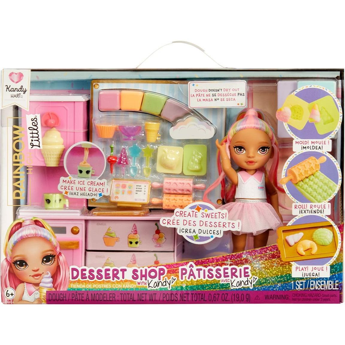 Игровой набор с куклой Rainbow High серии "Littles" Кондитерская Кенди (с акс.) (522058) фото