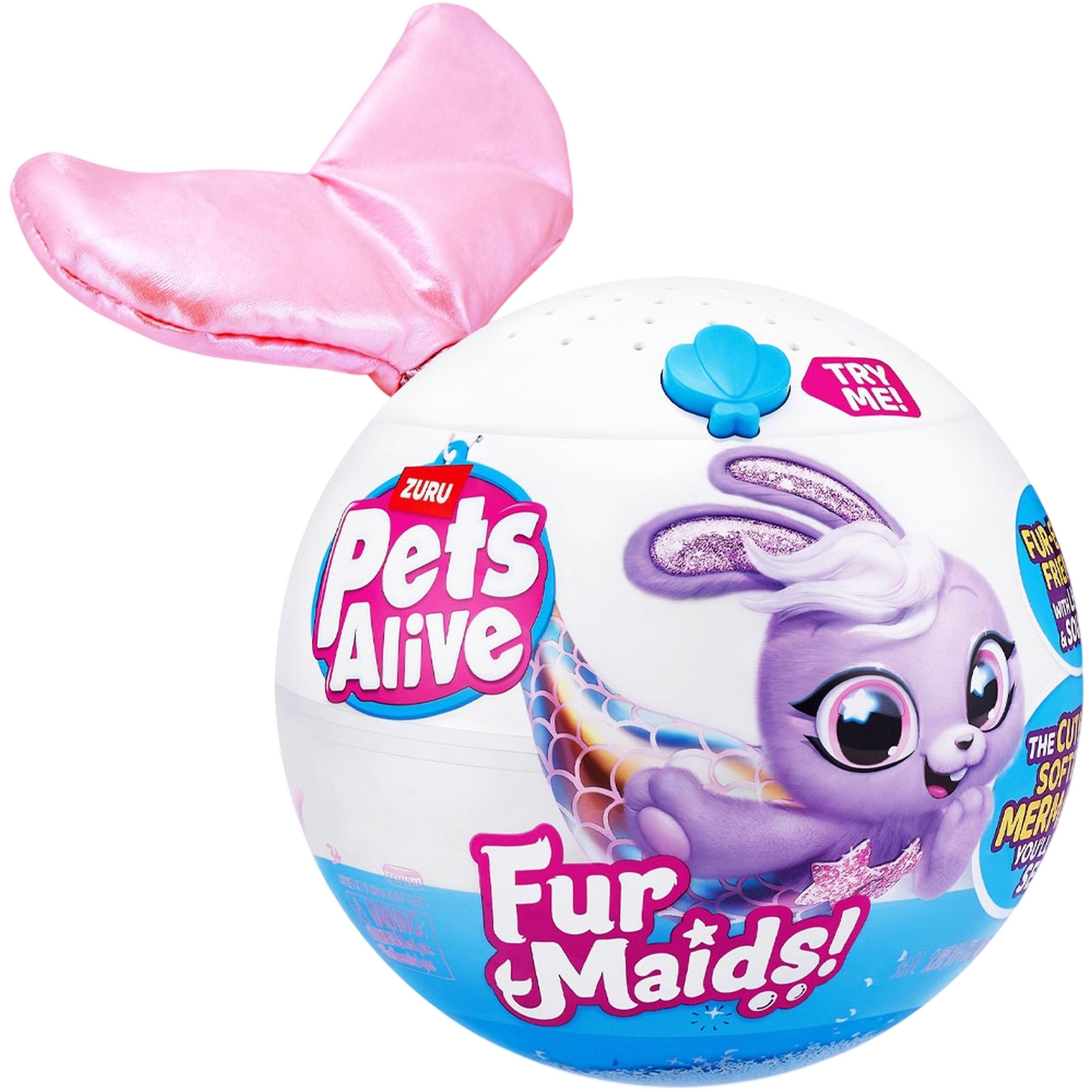 Интерактивный игровой набор Pets Alive серии "Furmaids" S1 Котенок Пурл (9555A) фото 1