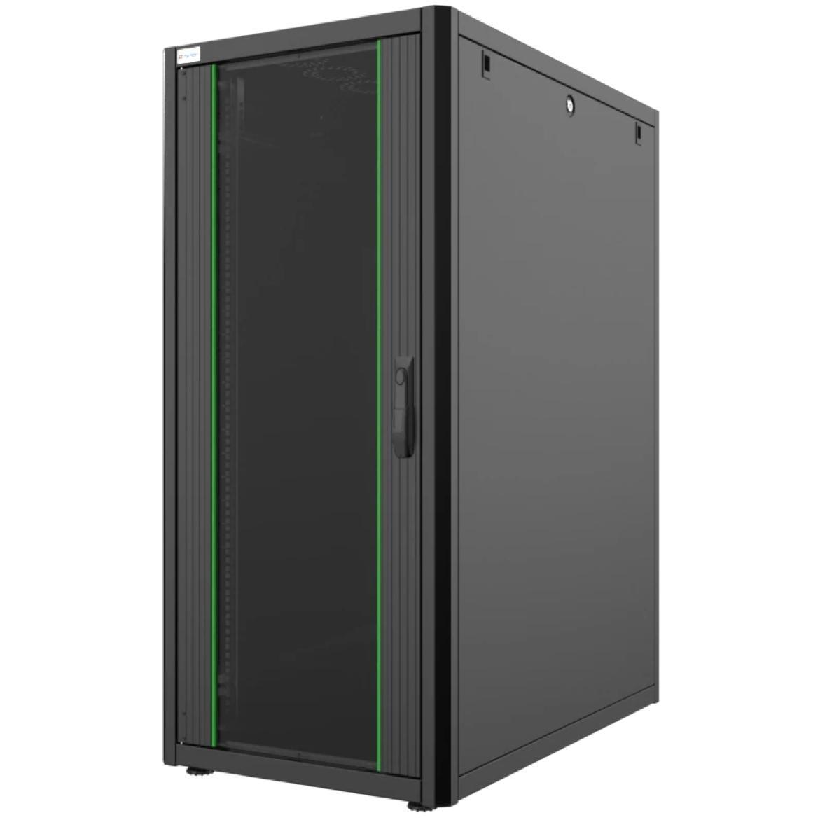 Шкаф MIRSAN 19" 26U GTV стеклянная дверь 600x1000 мм (MR.GTV26U61DE.01) фото 1