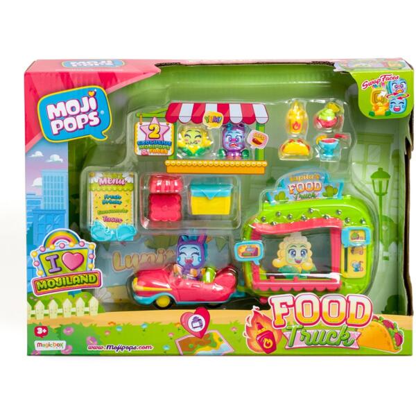 

Игровой набор Moji Pops Фургончик с Едой (2 фигурки, с аксесс.), (PMPSB216IN80)