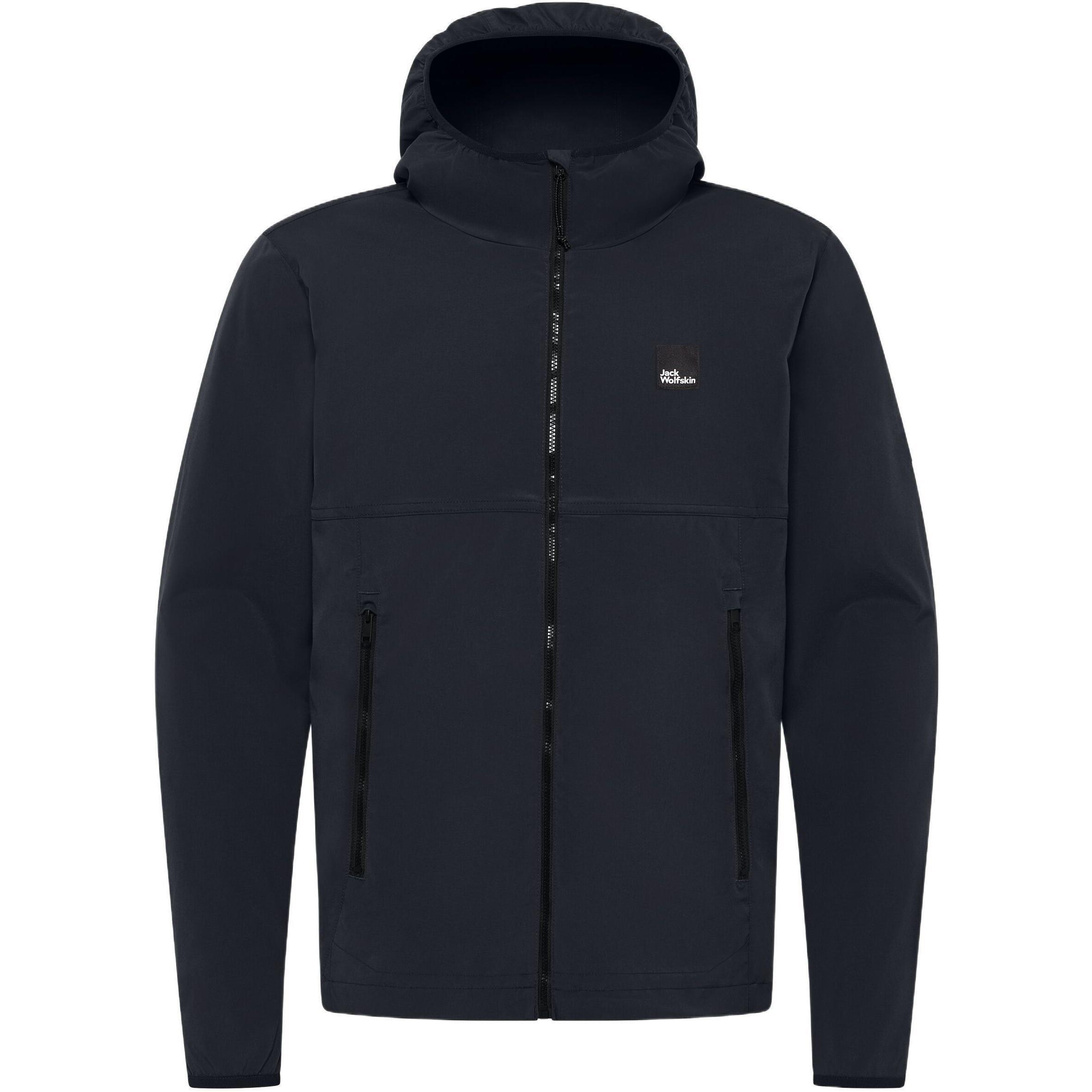 Вітровка чоловіча Jack Wolfskin Terracade Jkt M A63836-C0413 44 S темно-синійфото1