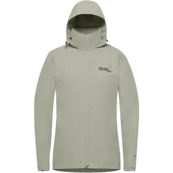 Ветровка женская Jack Wolfskin Trailtime 2L Jkt A63902-4137 42-44 L зеленый