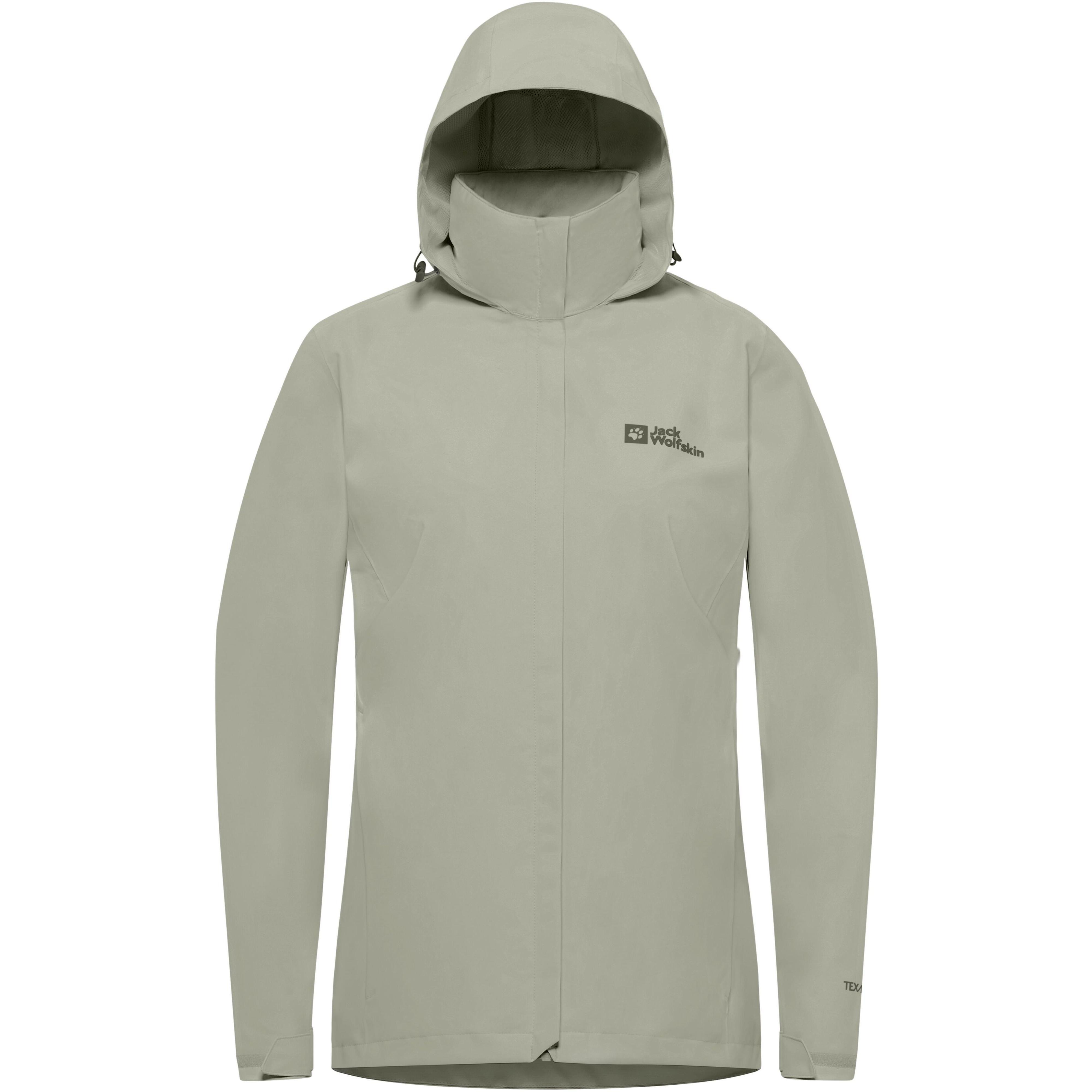 Ветровка женская Jack Wolfskin Trailtime 2L Jkt A63902-4137 36 S зеленый фото 1