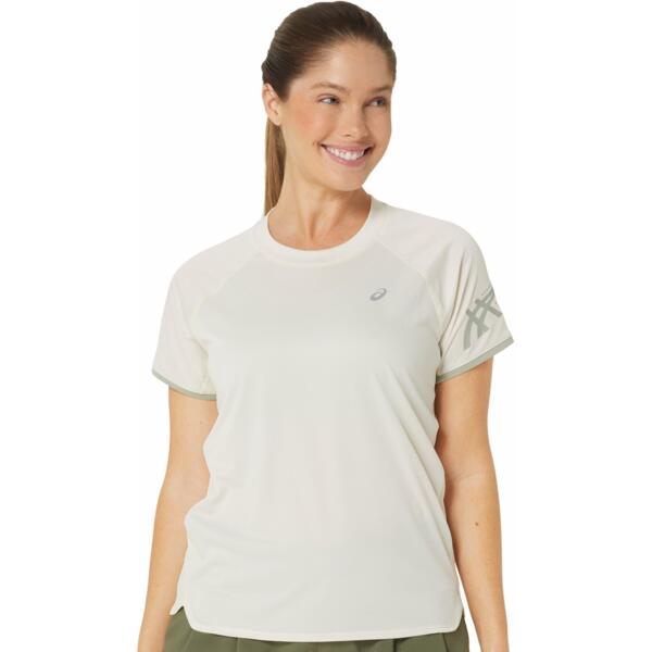 

Женская футболка Asics Icon Ss Top 2012C741-200 L бежевая
