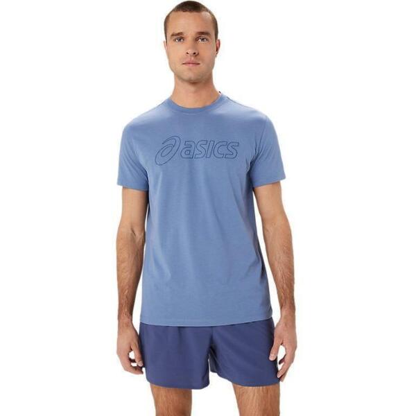 

Футболка мужская Asics Logo Ss Tee 2031E188-400 S голубая