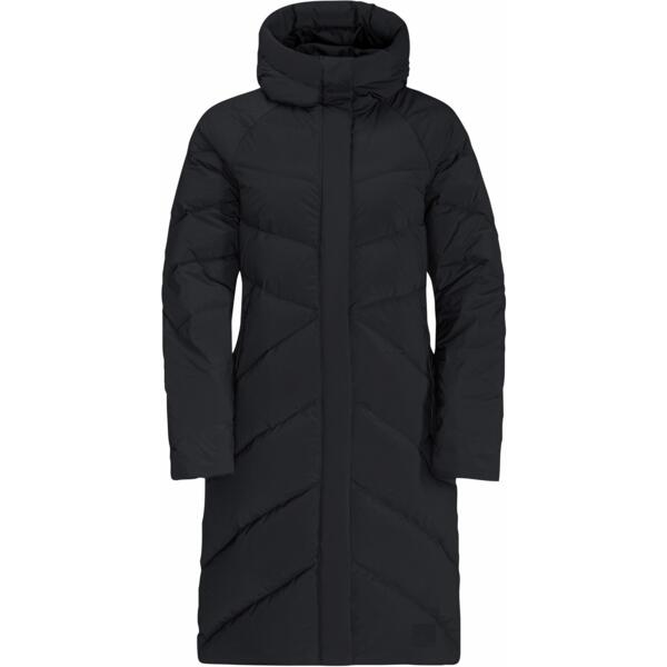 Полупальто пуховое женское Jack Wolfskin Marienplatz Coat W 1206971_6350 42-44 L темно-серое