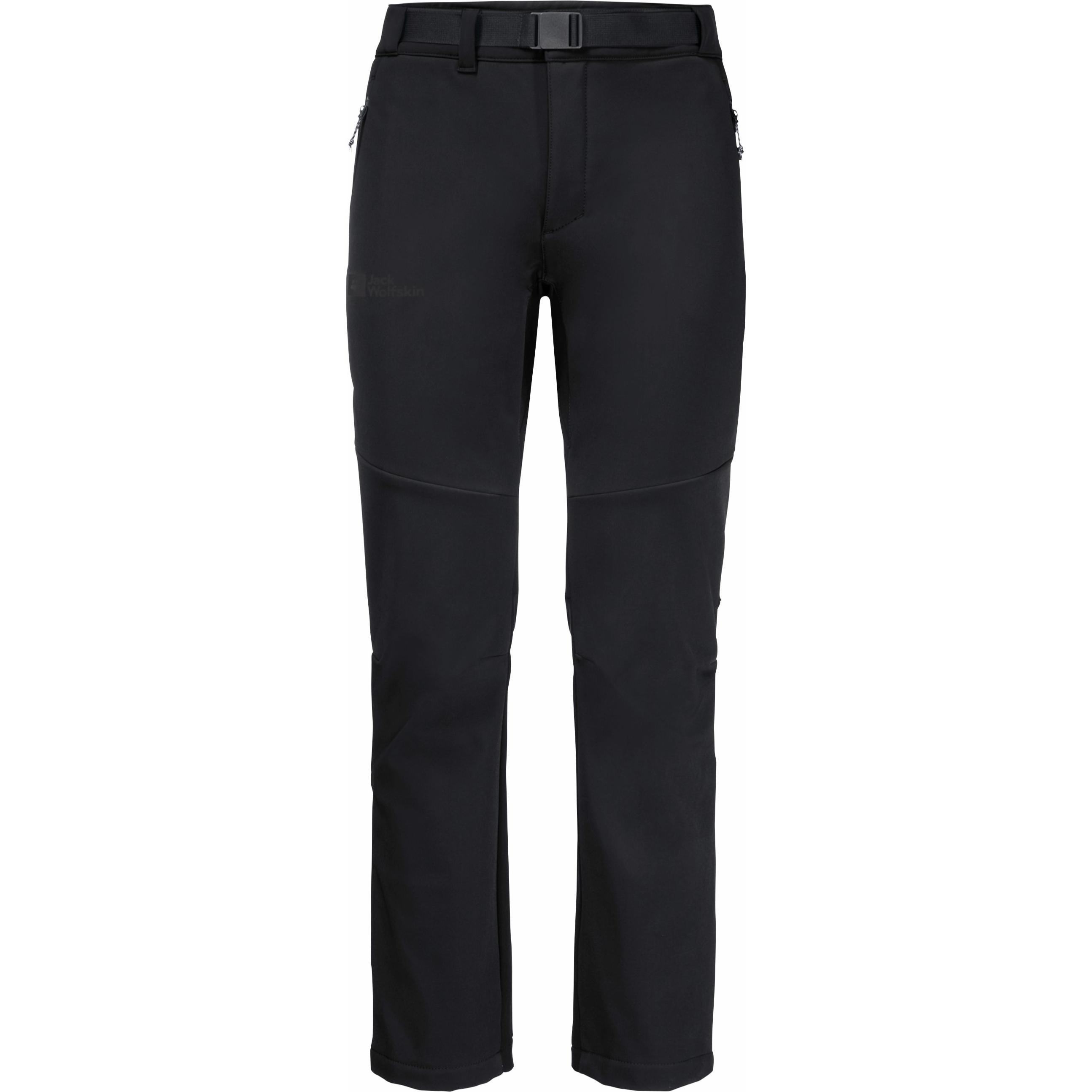 Брюки утепленные мужские Jack Wolfskin Stollberg Pants M 1507821_6000 46 черные фото 1