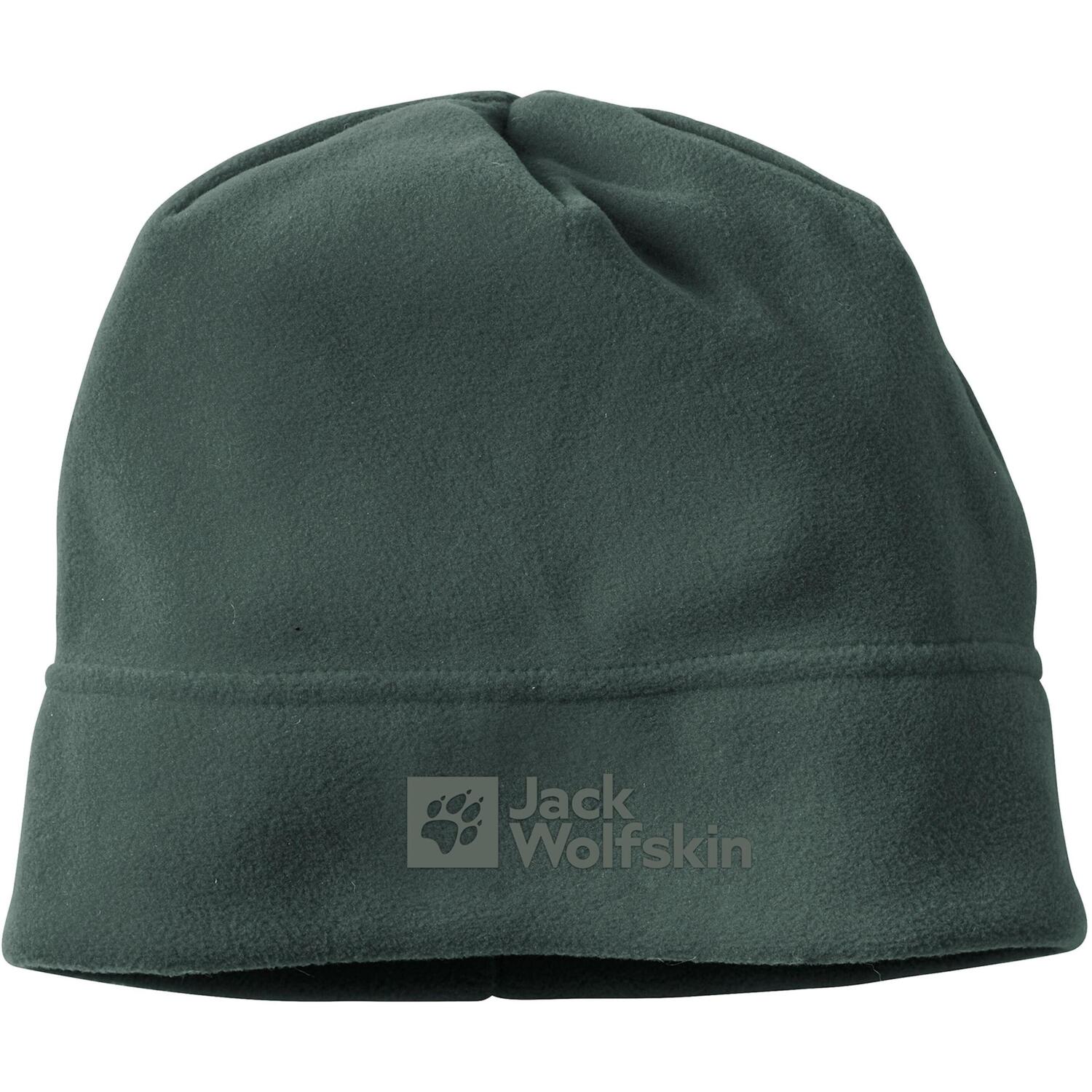 Шапка Jack Wolfskin Real Stuff Beanie 1909852_4161 OS темно-зелена