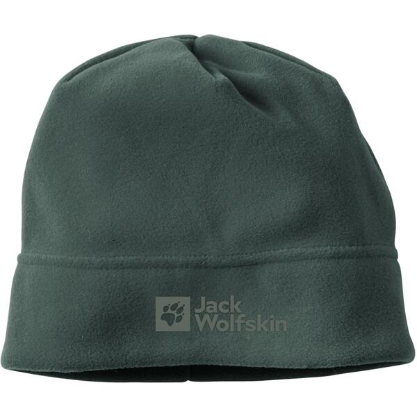 Шапка Jack Wolfskin Real Stuff Beanie 1909852_4161 OS темно-зеленая