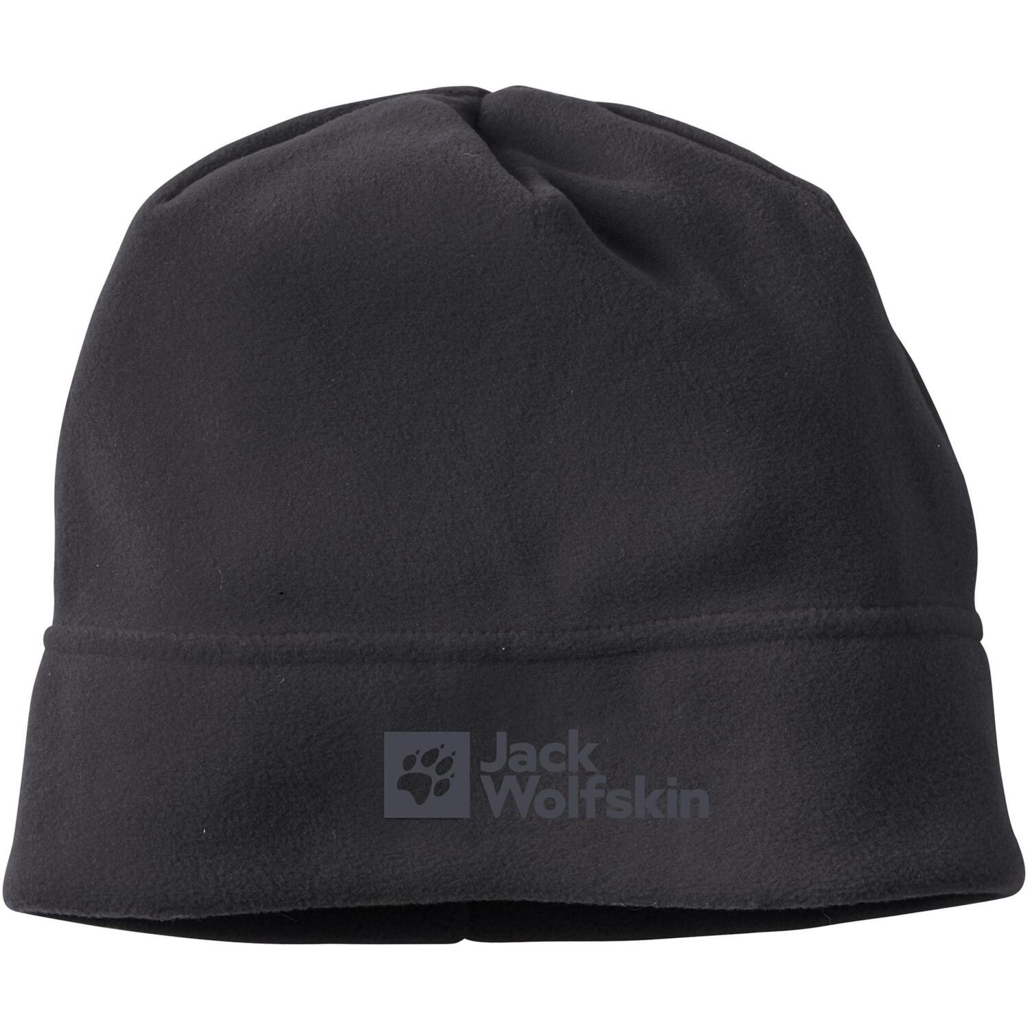 Шапка Jack Wolfskin Real Stuff Beanie 1909852-6000 чорнийфото