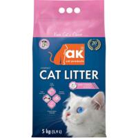 Наполнитель для кошачьего туалета Akcat Compact Cat Litter бентонитовая детская присыпка 5кг/5,9л