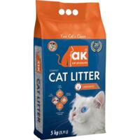 Наполнитель для кошачьего туалета Akcat Compact Cat Litter натуральный бентонитовый 5кг/5,9л